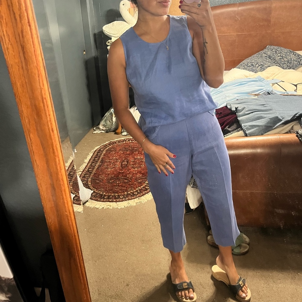 Talbots Linen Set